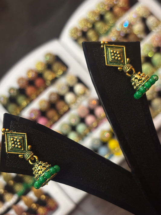 Rang-e-Riwaayat – Heritage Jhumka Combo (Set Of 6)