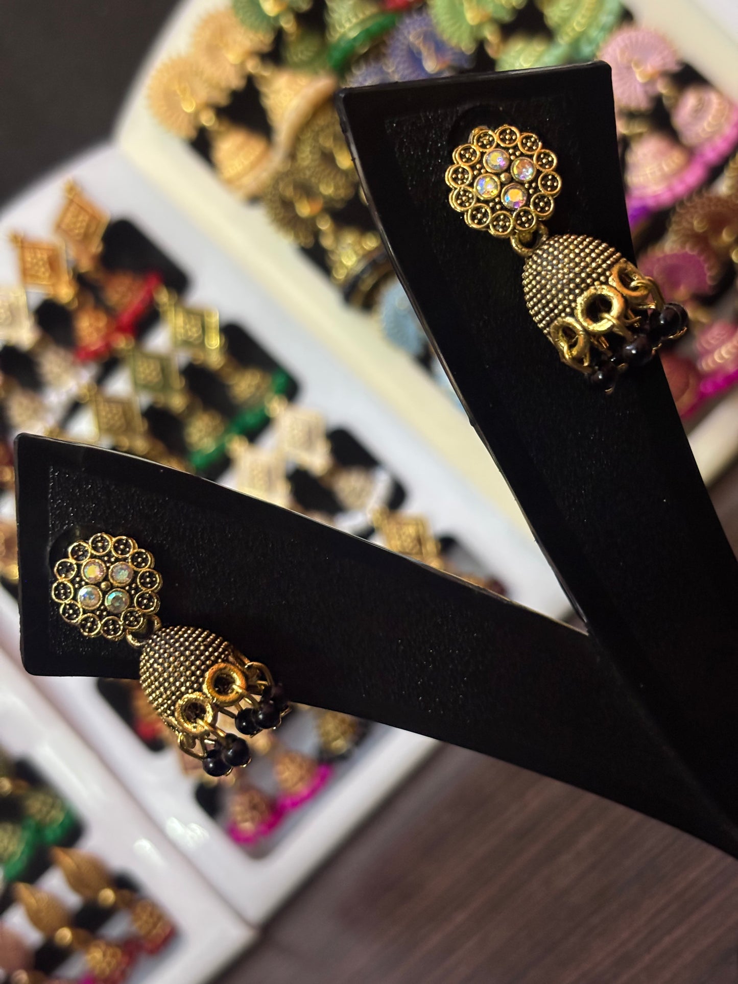 ✨ Riva Jhumka Drop Earrings