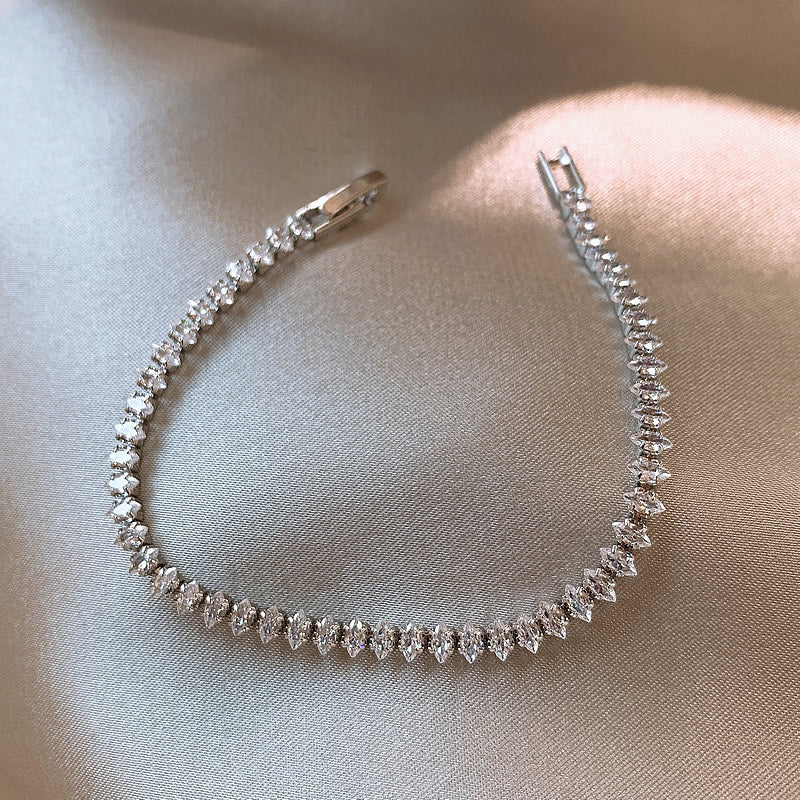 Monochrome Silver Bracelet