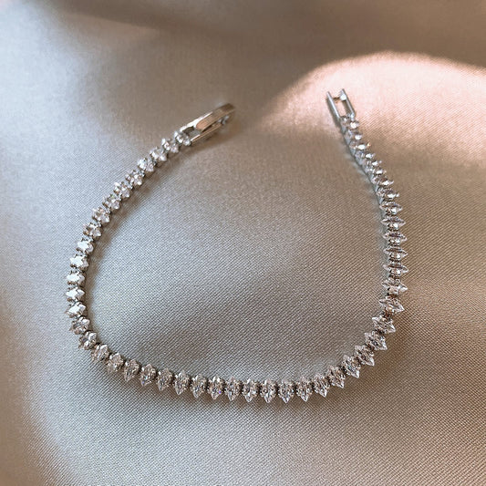 Monochrome Silver Bracelet