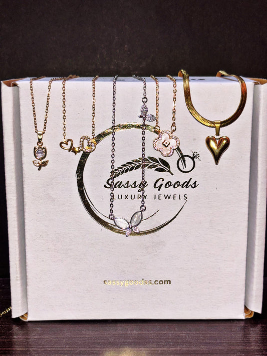 HeartMuse Luxe Necklace Combo (Set of 5)
