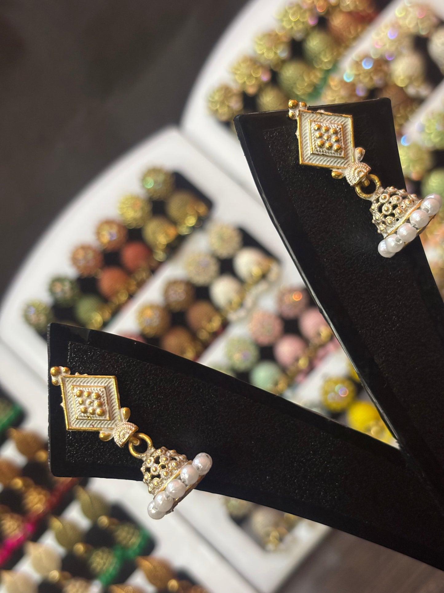 ✨ Ridhima Temple Drop Earrings