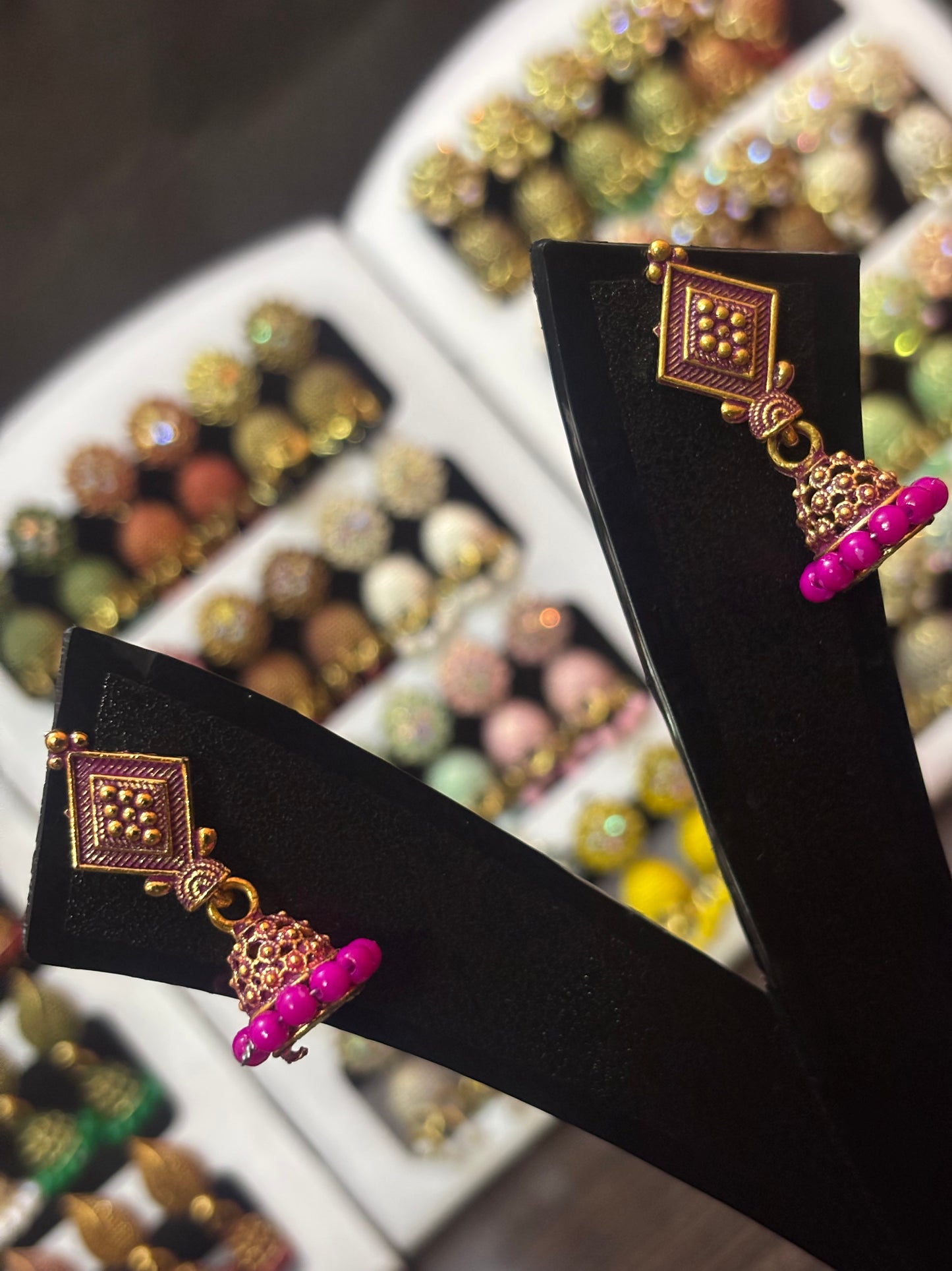 ✨ Ridhima Temple Drop Earrings