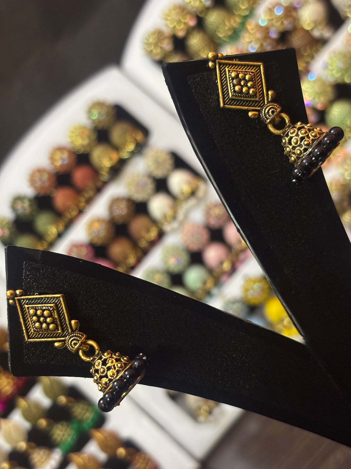 ✨ Ridhima Temple Drop Earrings