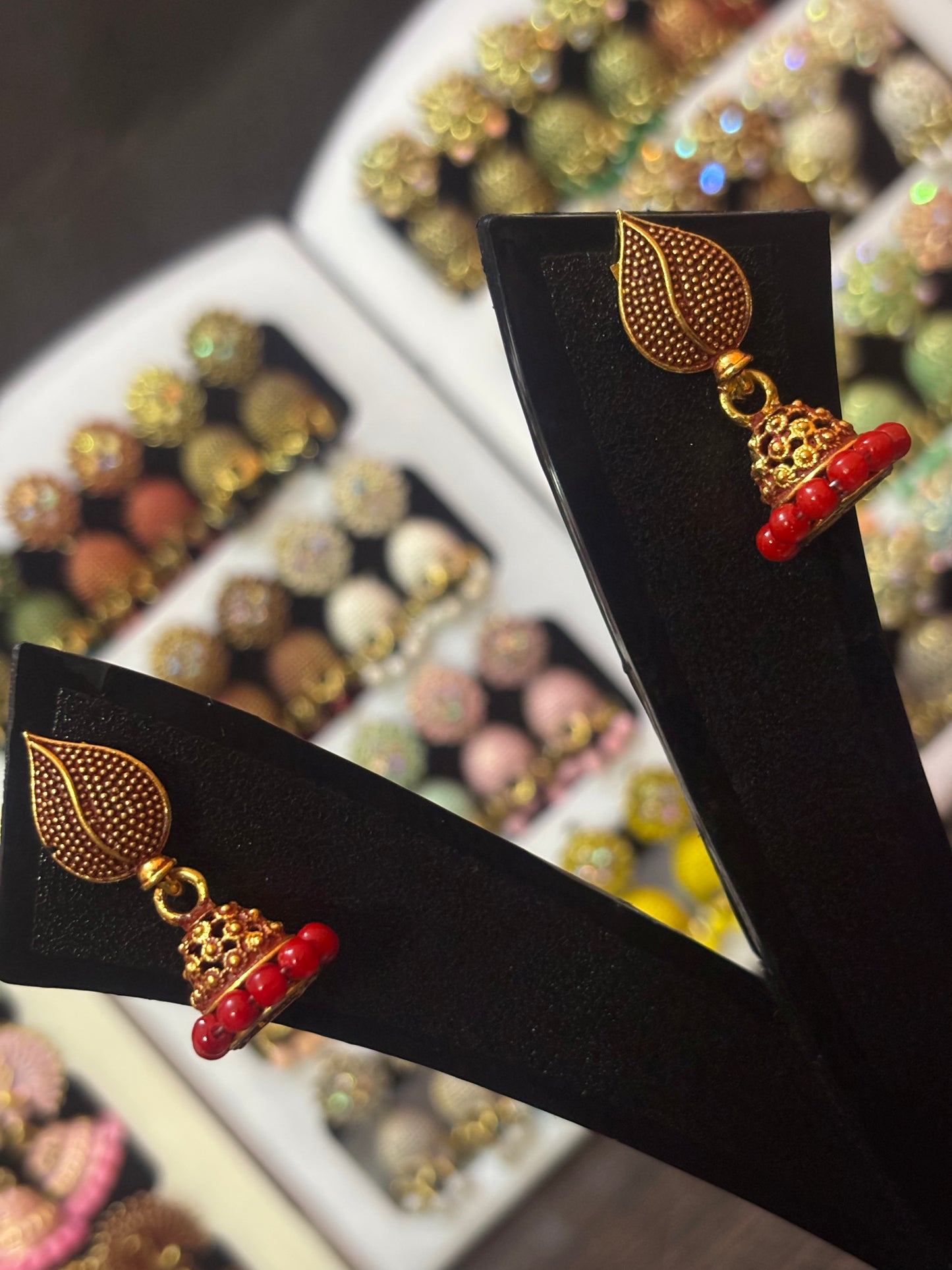 🔥 Deepika Drop Dome Earrings
