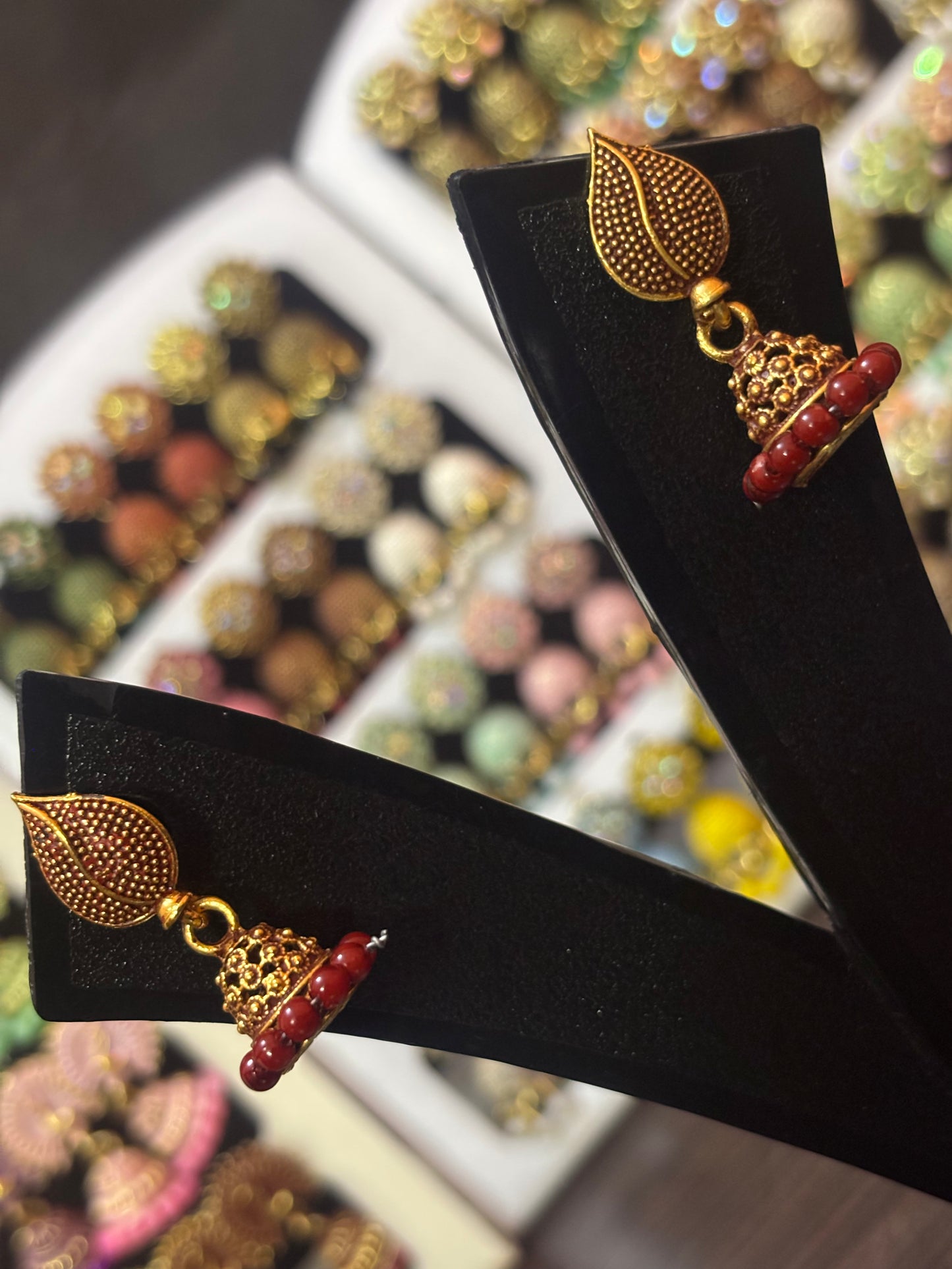 🔥 Deepika Drop Dome Earrings