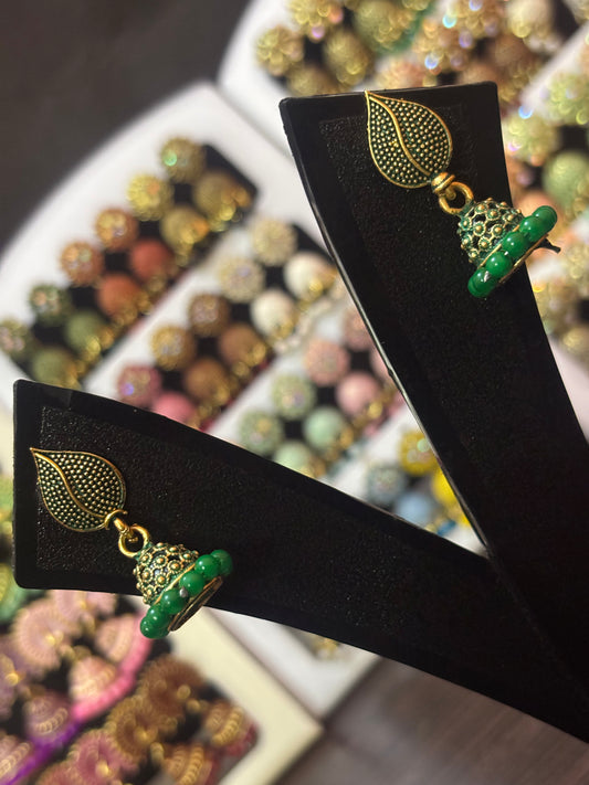 🔥 Deepika Drop Dome Earrings