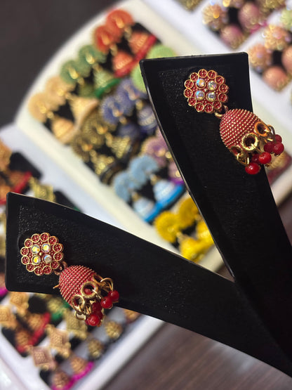 Rang-e-Riwaayat – Heritage Jhumka Combo (Set Of 6)