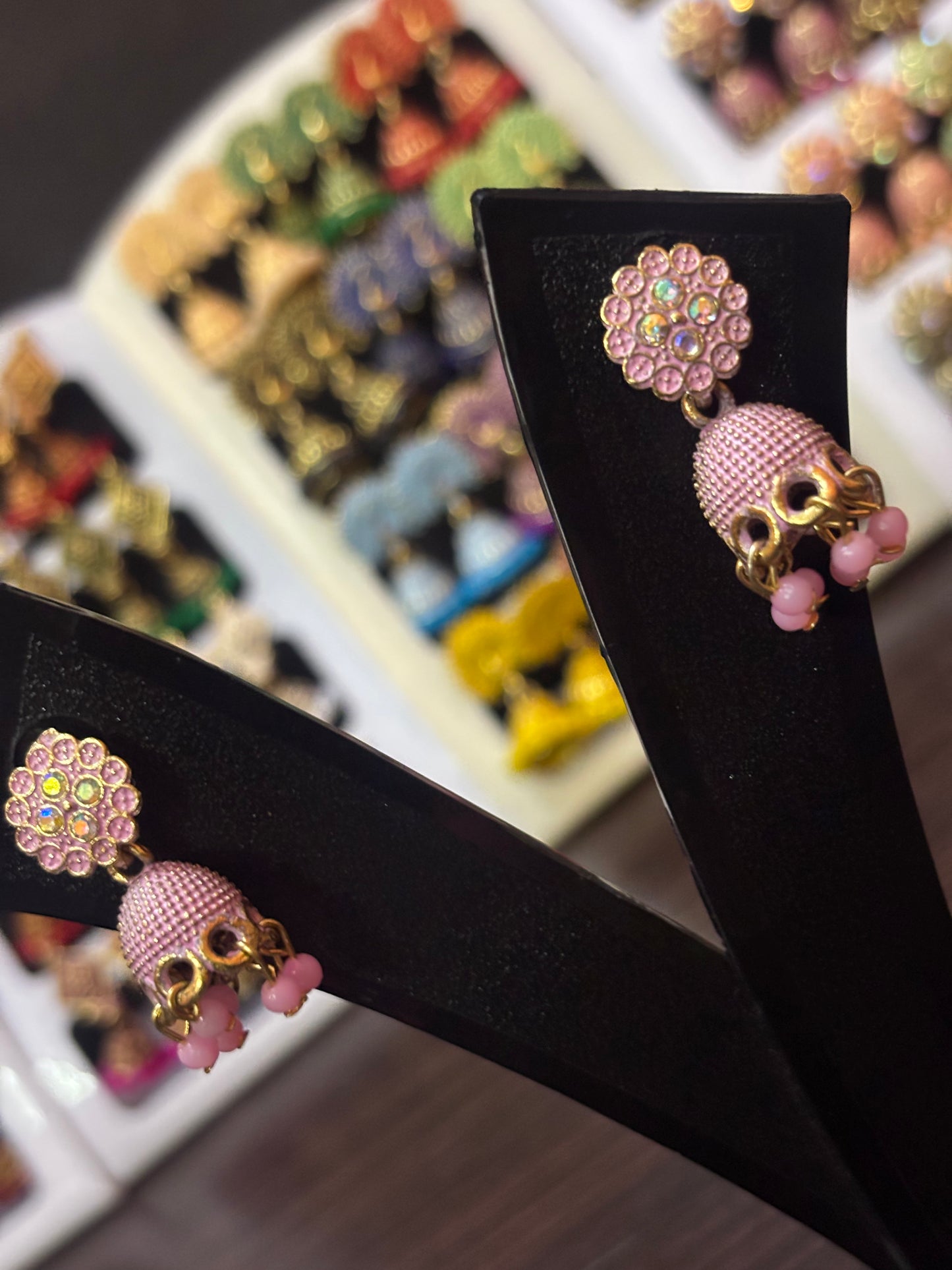 ✨ Riva Jhumka Drop Earrings