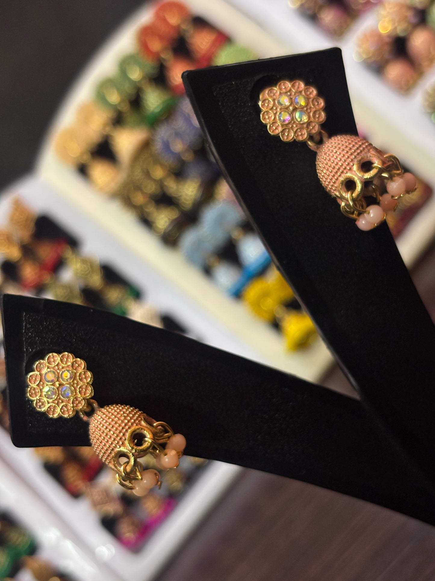 ✨ Riva Jhumka Drop Earrings