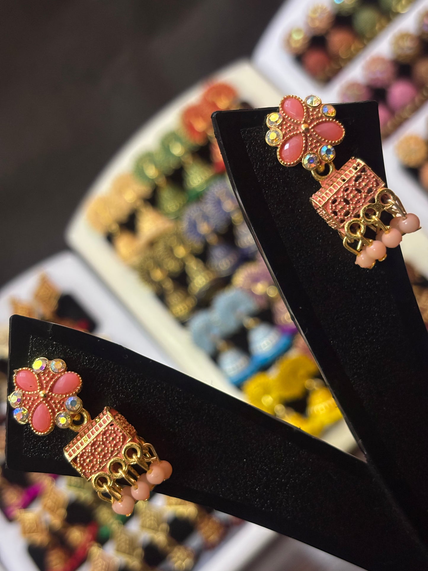 ✨ Mayuri Kundan Dangle Earrings