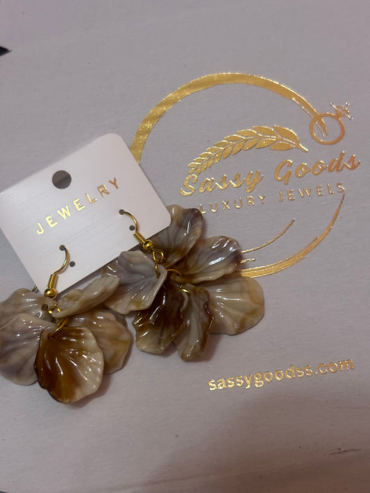 🍂 Autumn Bloom Statement Earrings