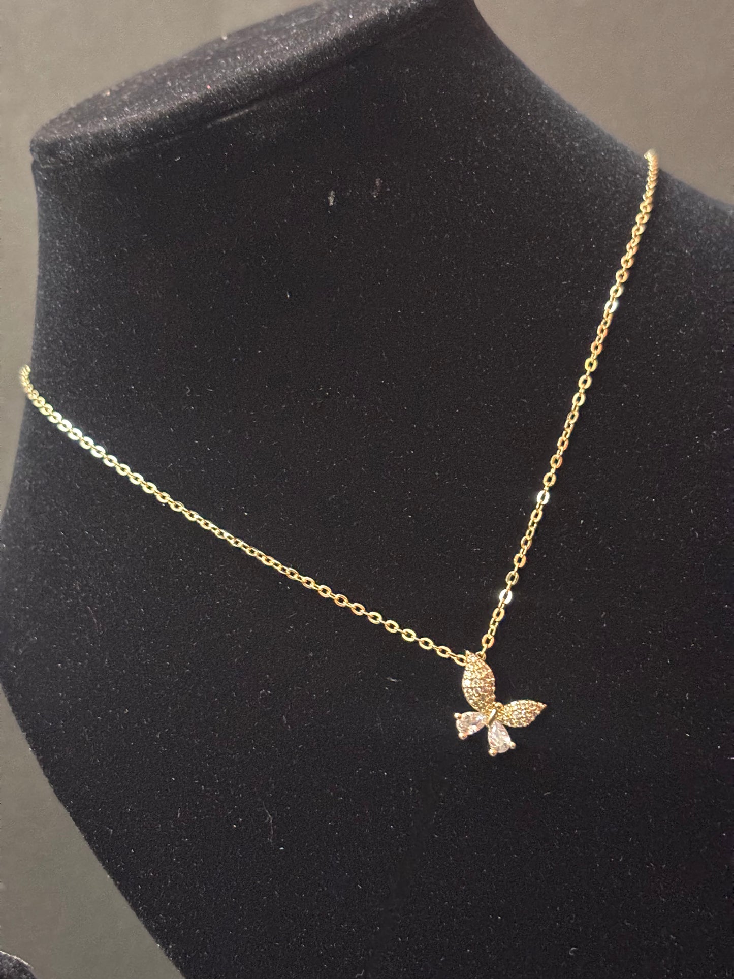 Elara Butterfly Necklace