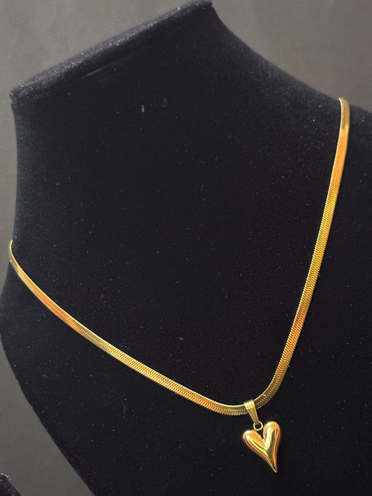 Nova Heart Necklace