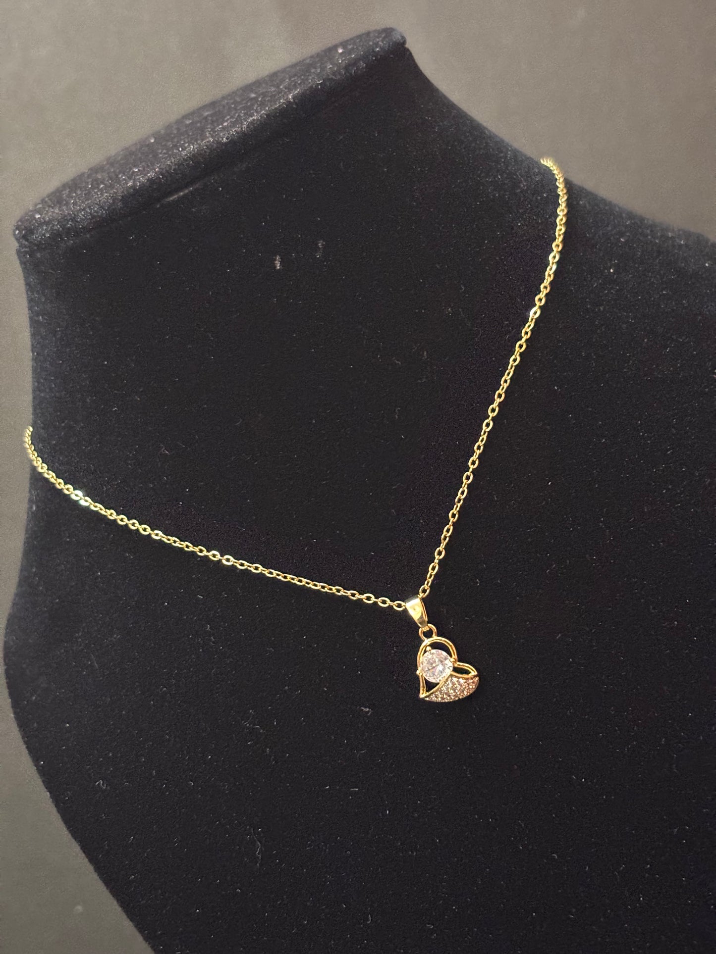 Aurora Heart Necklace