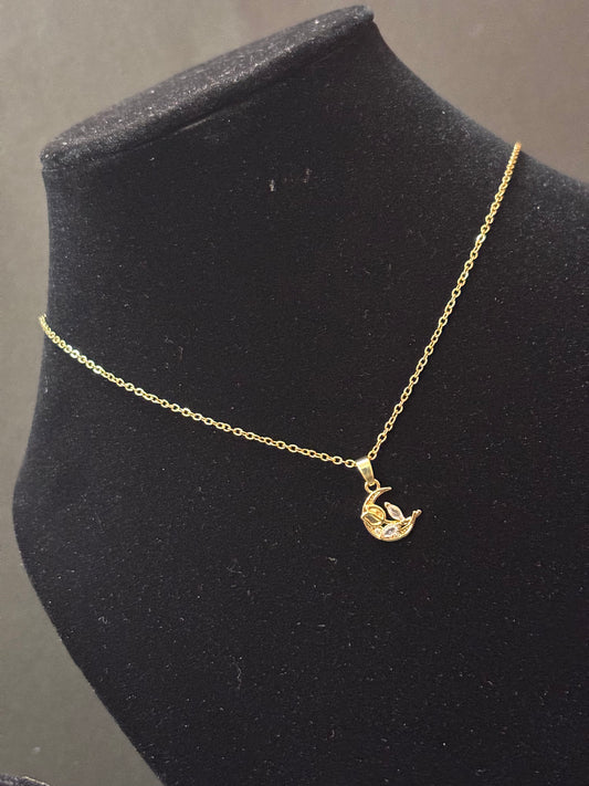 Lunar Rose Necklace