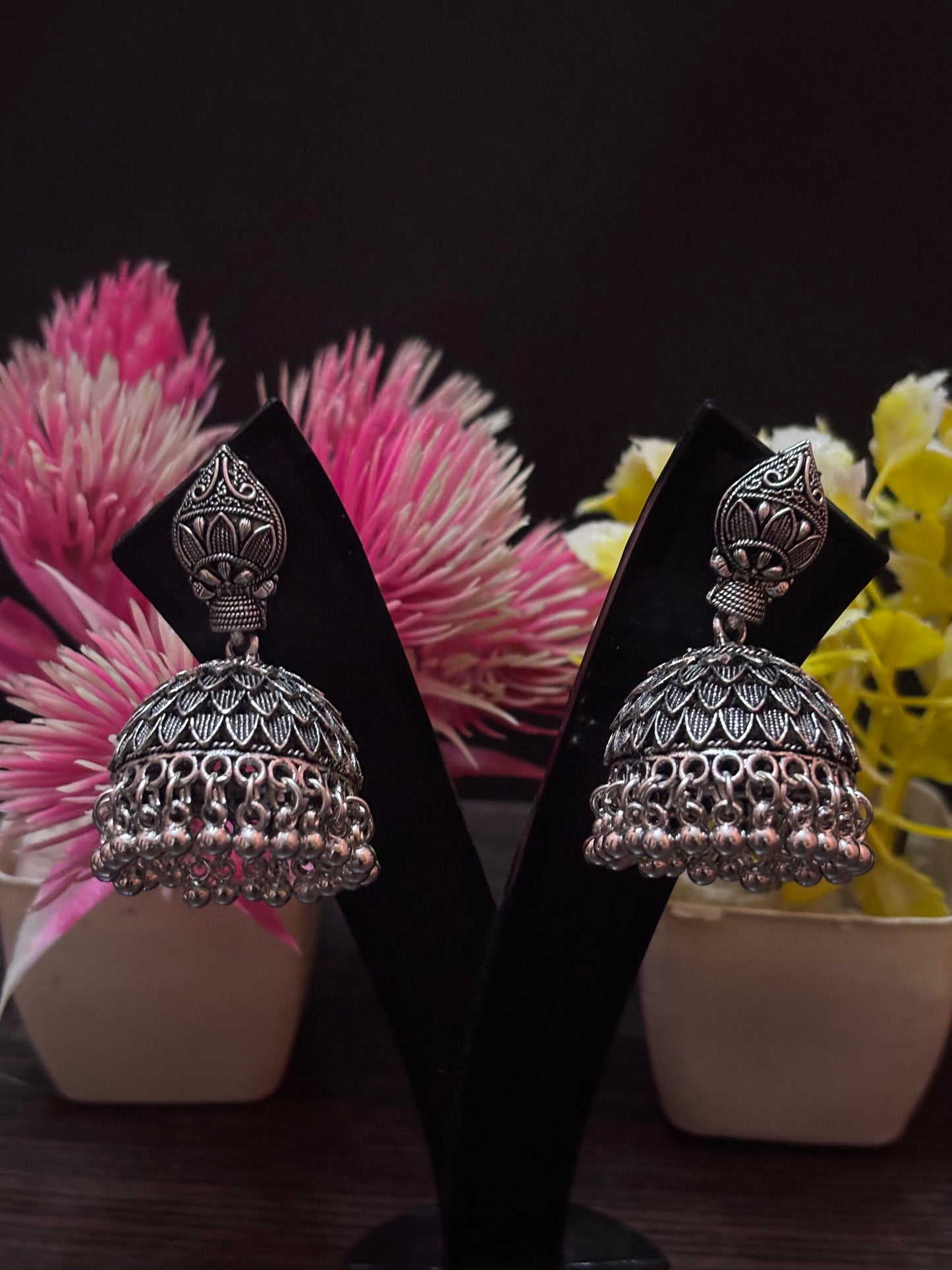Vaidehi Temple Dome Jhumkas