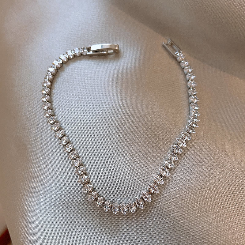Monochrome Silver Bracelet