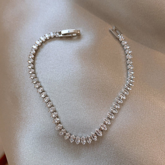 Monochrome Silver Bracelet