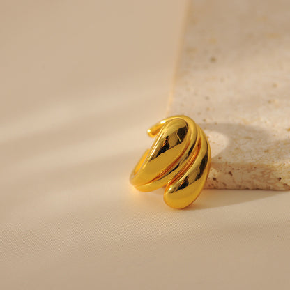 Always Iconic! Gold Ring