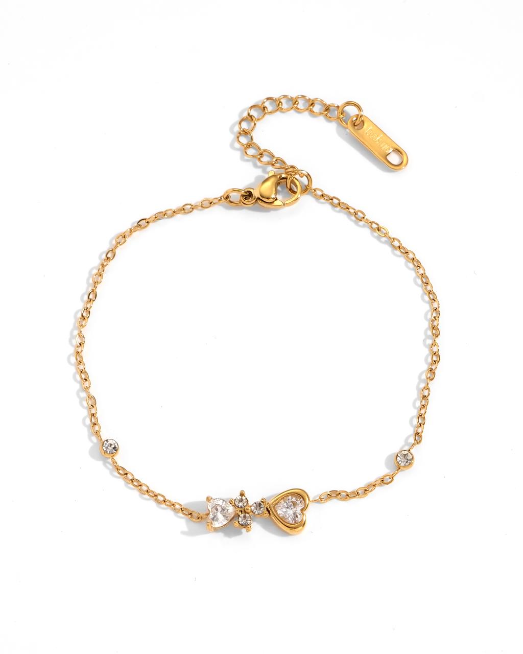 Love in Lagoons Heart Bracelet