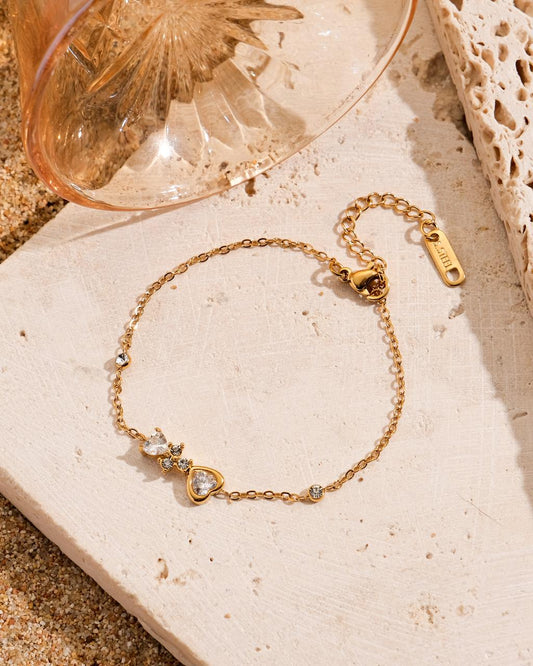 Love in Lagoons Heart Bracelet
