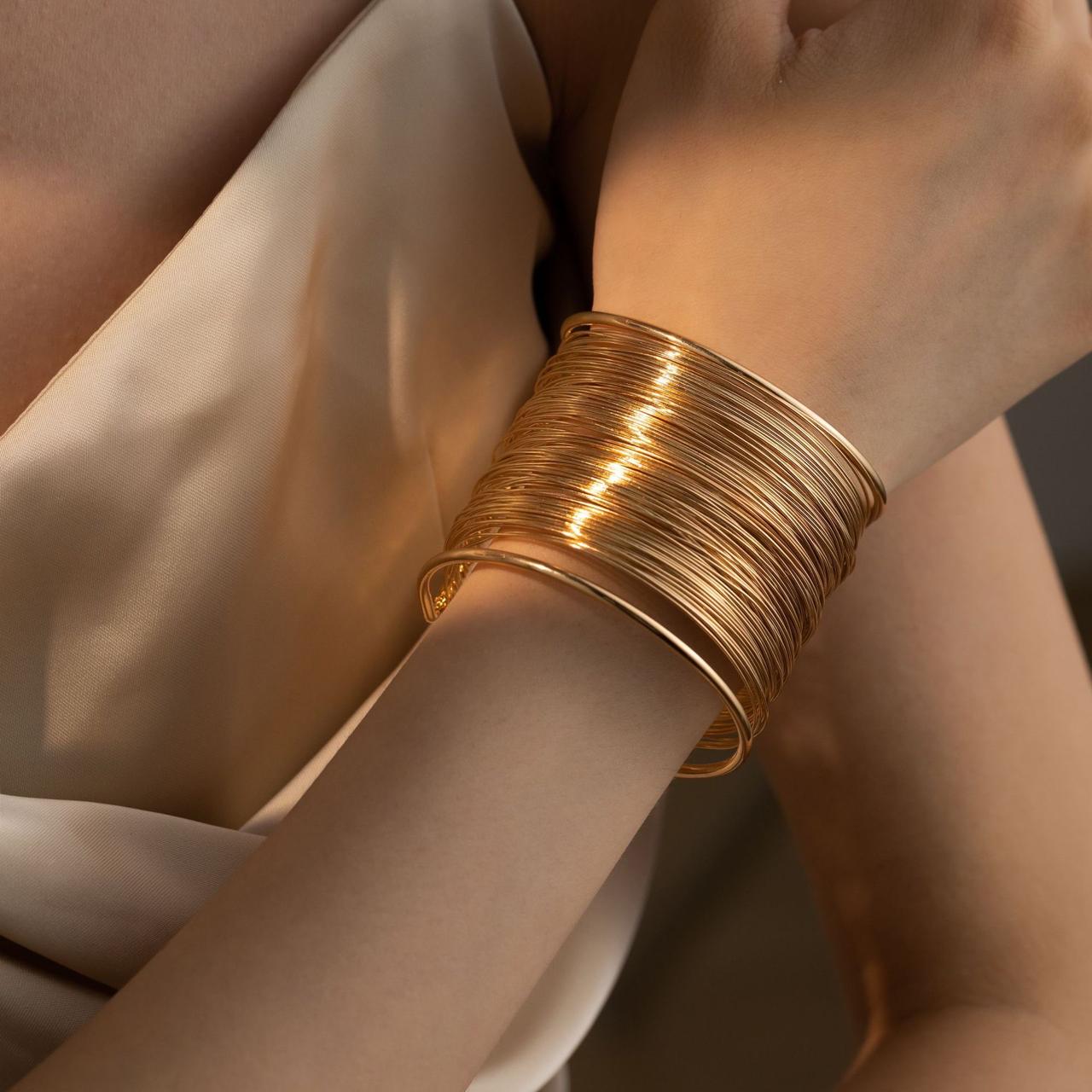 Coil Statement Bracelet